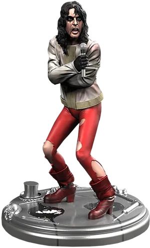Rockstar Figure Red Pants PNG image