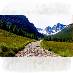 Rocky Mountain Path PNG 10 PNG