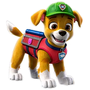 Rocky Paw Patrol PNG Cfw82 PNG