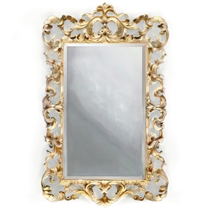 Rococo Mirror Frame PNG Yqr41 PNG