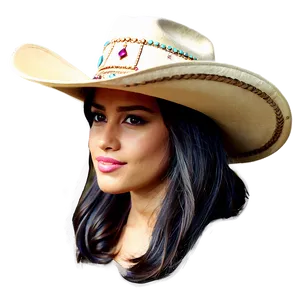 Rodeo Queen Cowgirl Hat PNG Xcx51 PNG
