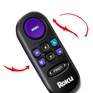 Roku Remote With Prime Video Button Png 12 PNG image