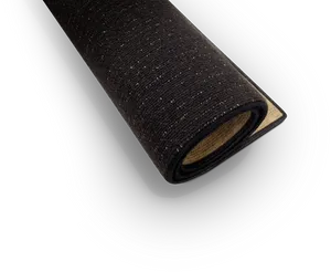 Rolled Black Carpet Texture