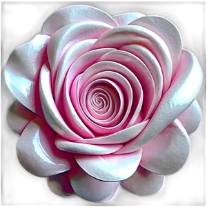 Rolled Flower C PNG image