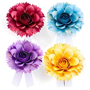 Rolled Flower Window Display Png Bei PNG image