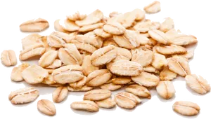 Rolled Oats Heap Transparent Background PNG image