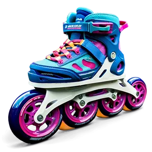 Rollerblades With Ventilation PNG Peo PNG