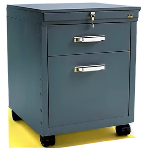 Rolling Filing Cabinet PNG Qeg99