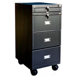 Rolling Filing Cabinet PNG Xhy