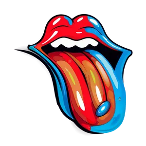 Rolling Stones Band Logo Tongue Png 76 PNG image