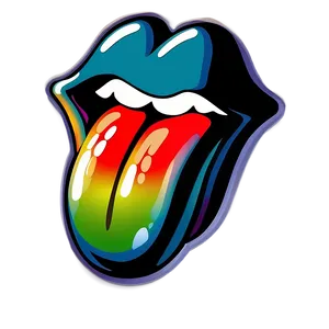 Rolling Stones Logo With Tongue Png 69 PNG image