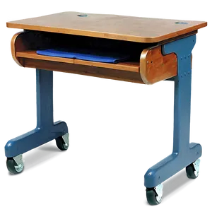 Rolling Student Desk PNG 35
