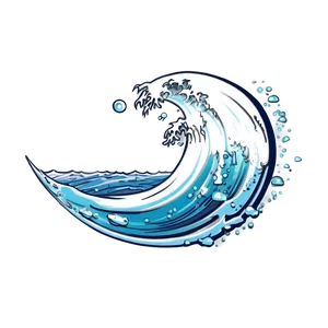 Rolling Waves Png 06252024 PNG image