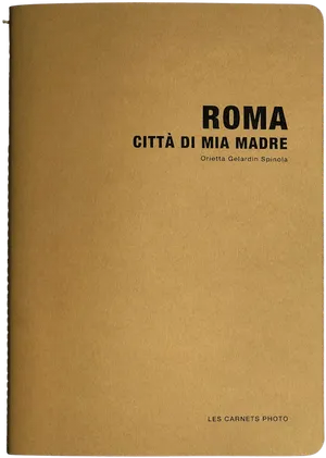 Roma Citta Di Mia Madre Notebook Cover PNG image