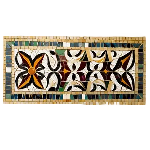 Roman Mosaic Design Png Taa4 PNG image