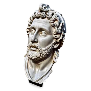 Roman Statue Fragment Png 06272024 PNG image