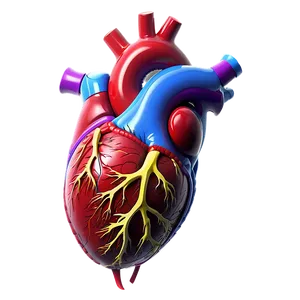 Romantic Anatomical Heart PNG Uxk PNG