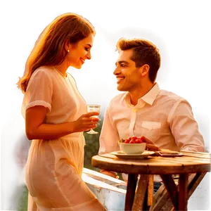 Romantic Date Night Png 06132024 PNG image