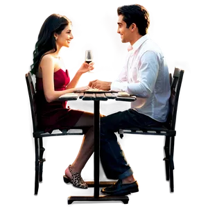 Romantic Date Night Png Yjo PNG image