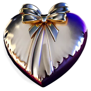 Romantic Heart Gift PNG C