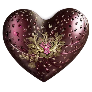 Romantic Heart PNG 05232024