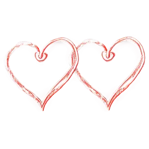 Romantic Heart Sketch PNG Syd19 PNG