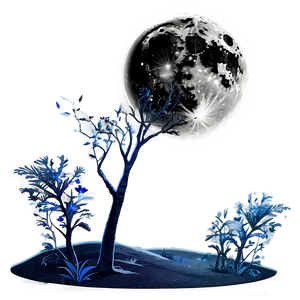 Romantic Moonlight Scene Png 44 PNG image