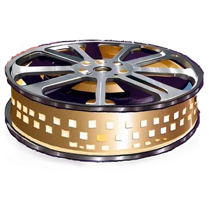 Romantic Movie Reel Png 06212024 PNG image