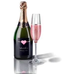 Romantic Pink Champagne Date Png 06292024 PNG image