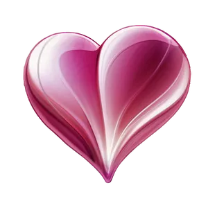 Romantic Pink Heart Png 05232024 PNG image