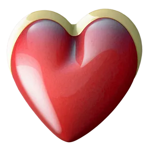 Romantic Red Heart Emoji Png Hlb37 PNG image