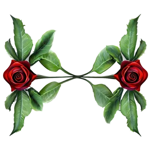 Romantic Red Rose PNG 89 PNG