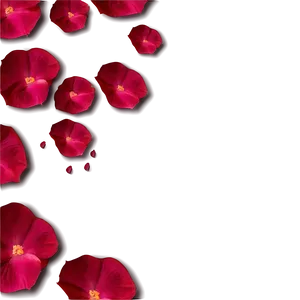 Romantic Rose Petals Png Svb19 PNG image