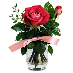 Romantic Roses Arrangement Png 48 PNG image