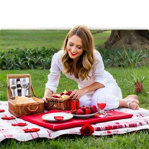 Romantic Valentine's Day Picnic PNG 06202024 PNG