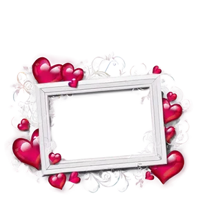 Romantic Valentines Day Frame Png 06262024 PNG image