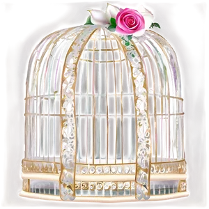 Romantic Wedding Cage Png 84 PNG image