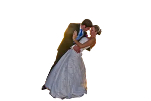Romantic Wedding Dance PNG