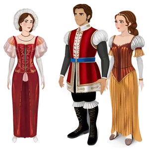 Romeo And Juliet Costume Design Png Qjo21 PNG image