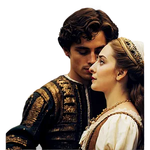 Romeo And Juliet Vintage Art Png 06112024 PNG image