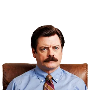 Ron Swanson Office Png 06242024 PNG image