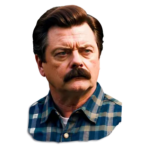 Ron Swanson Sticker Png 43 PNG image