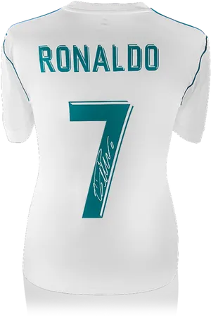 Ronaldo Number7 Jersey PNG image