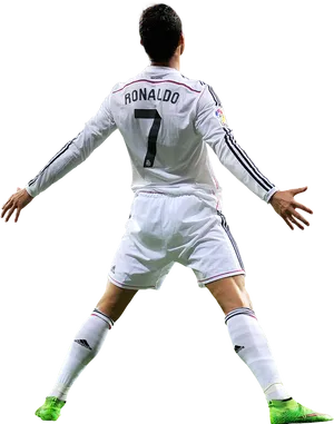 Ronaldo_ Number7_ Real Madrid PNG