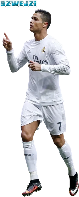 Ronaldo Real Madrid Celebration PNG