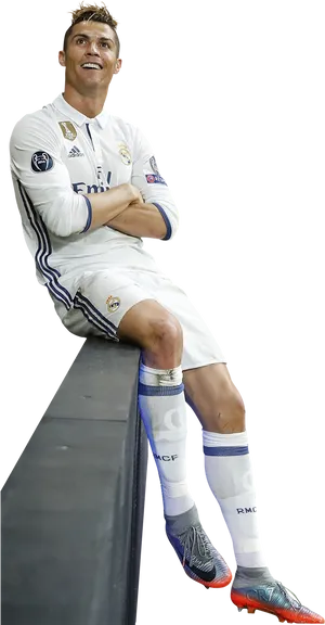 Ronaldo Real Madrid Relaxed Pose
