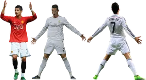 Ronaldo Through The Years PNG
