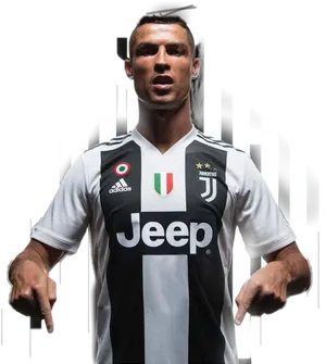 Ronaldoin Juventus Kit PNG