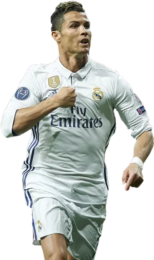 Ronaldoin Real Madrid Kit PNG