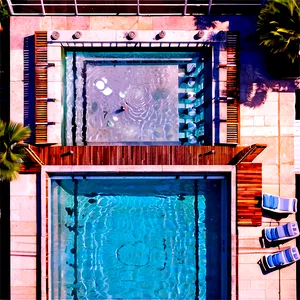Rooftop Pool Png 05242024 PNG image